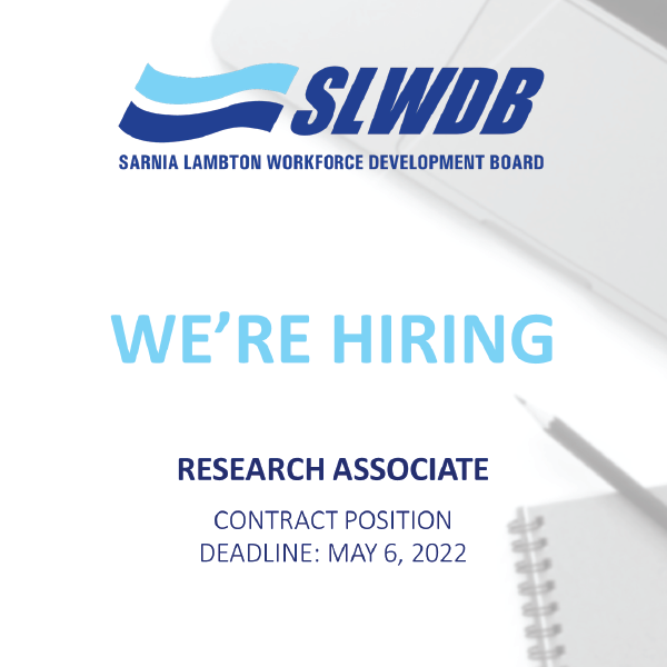 SLWDB is hiring a Research Associate