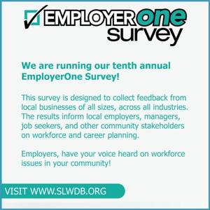 SLWDB 2023 EmployerOne Survey is now live