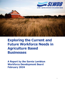 NOW AVAILABLE: Agriculture Workforce Report